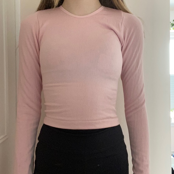 Pink longleeve top - Picture 1 of 1